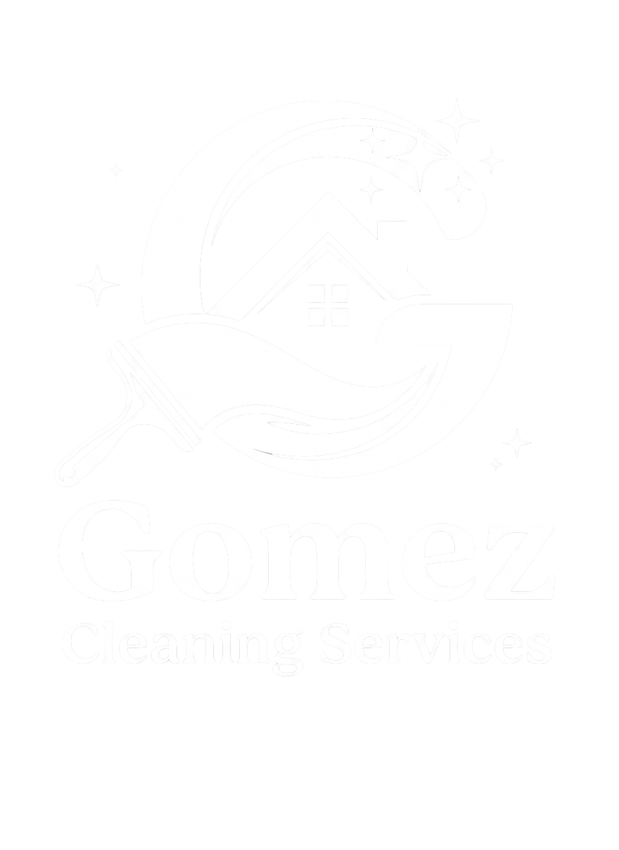 Gomez Cleaning Services white logo